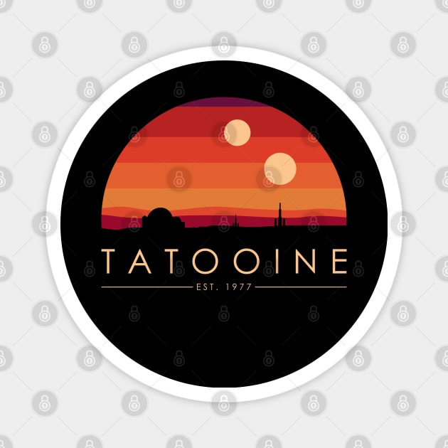 Tatooine Magnet by Sachpica